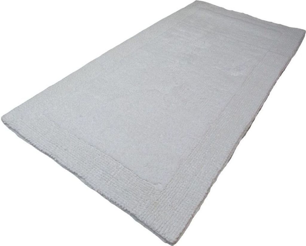 Batex Badematte Badteppich Badvorleger Duschvorleger Badezimmerteppich 60x115cm Cottanova Weiß