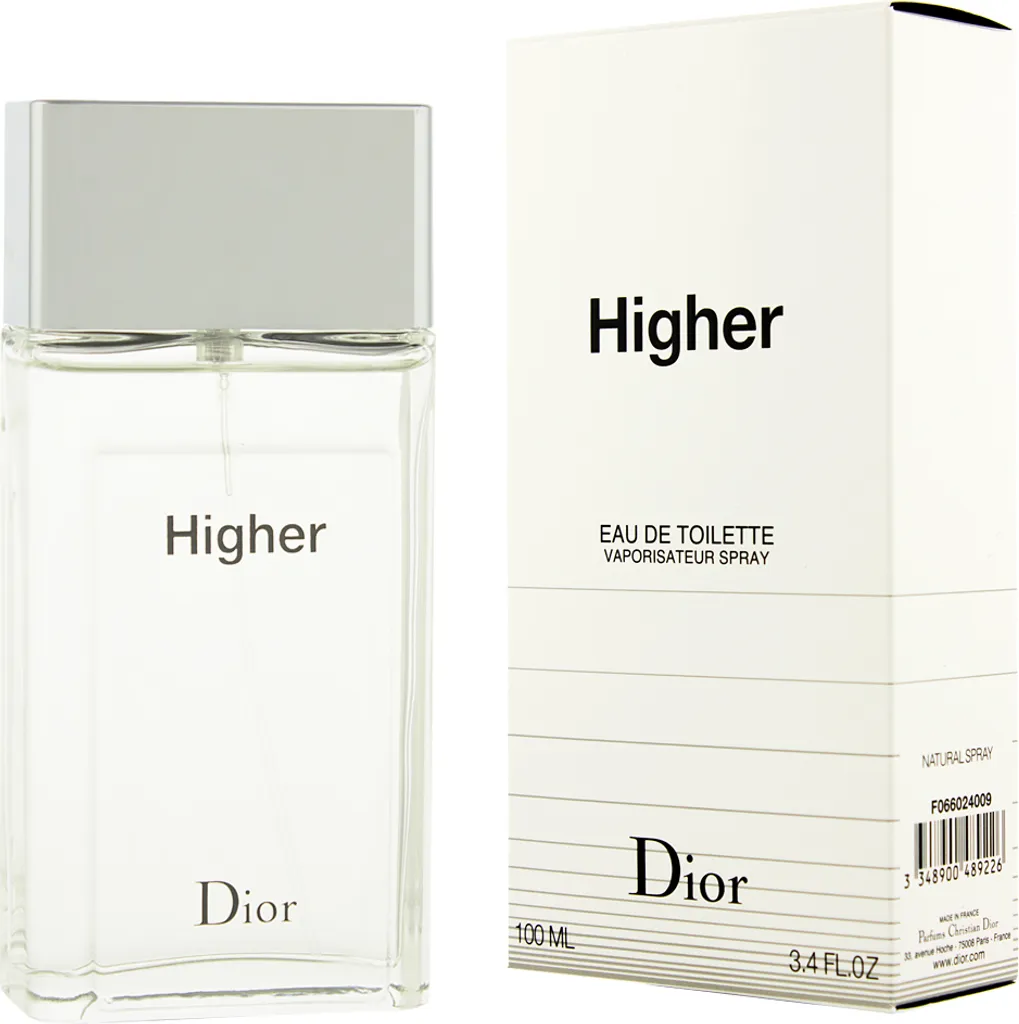 Parfum Dior Higher pour Homme - Eau de Toilette Vaporisateur 100 ml