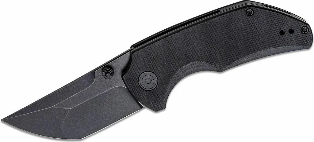 Civivi Thug 2 C20028C-1 Couteau Pliant Noir Nitro-V Style Tanto Robuste