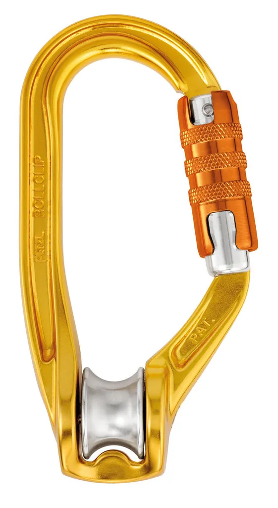 Poulie Mousqueton Petzl P74 TL Triact-Lock avec Roulement à Billes Etanche