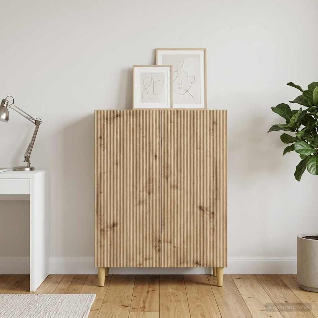 Maison Exclusive - Sideboard Artisan-Eiche 66 x 34,5 x 90 cm Holzwerkstoff