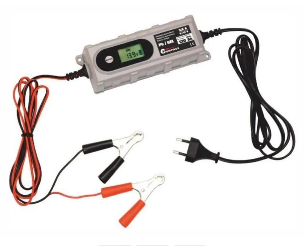 Chargeur de batterie avec écran LCD et microprocesseur 3,8 Amp - 11