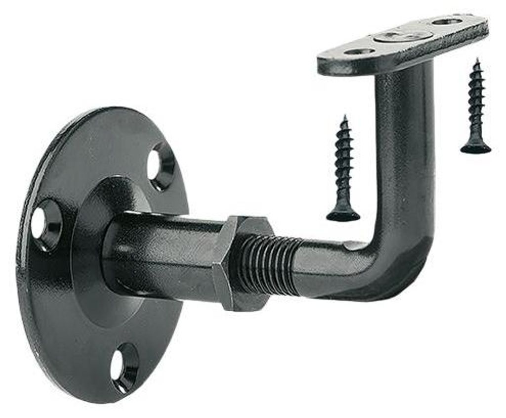 Supporto da parete per corrimano in legno (regolabile) Immagine del prodotto 