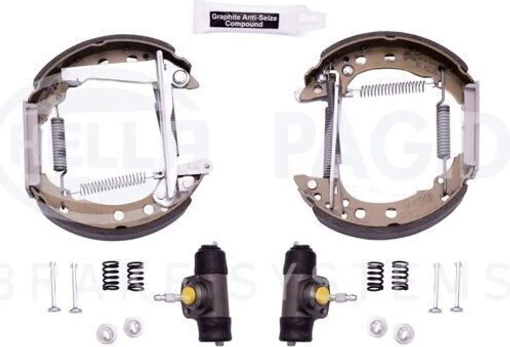 Plaquettes de frein haute résistance HELLA 171609525A pour Lupo