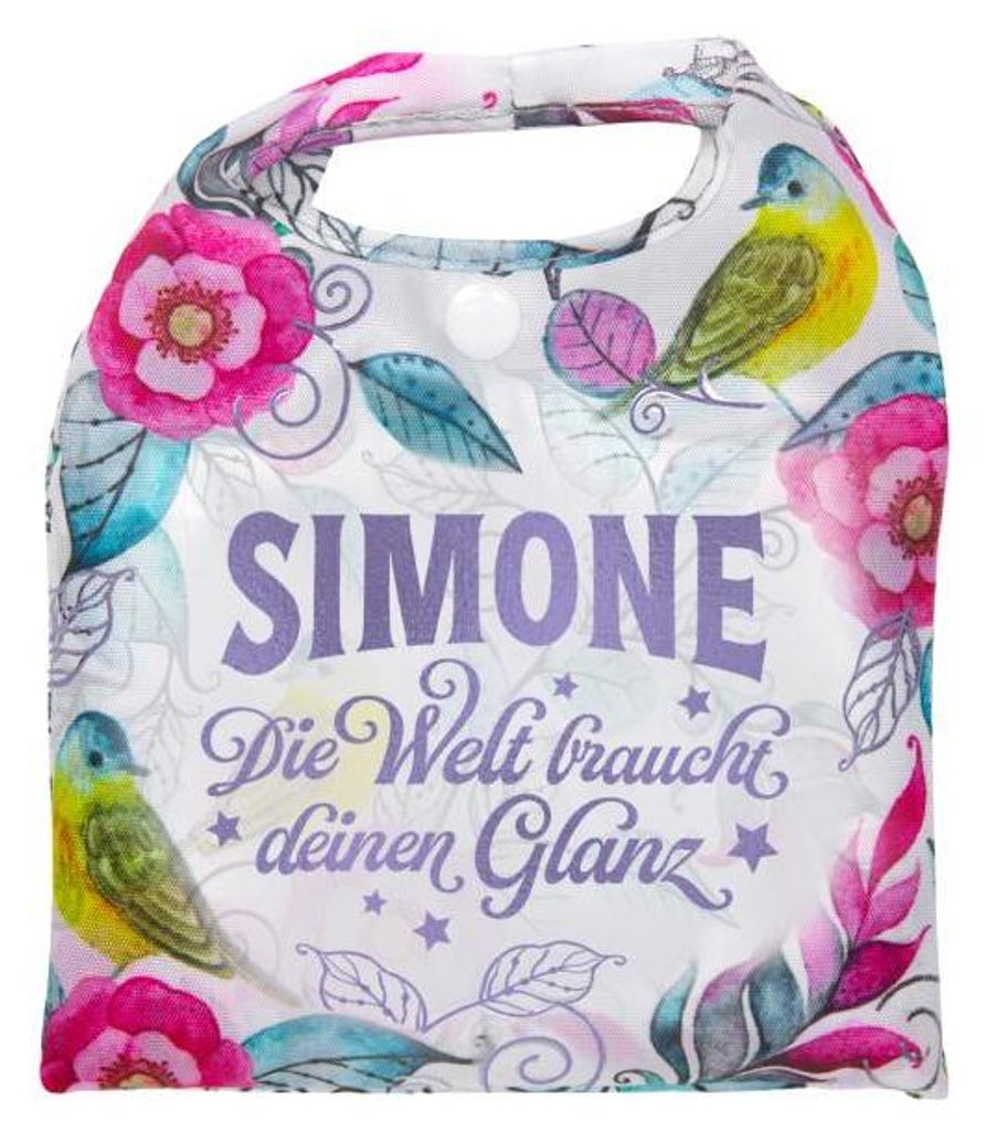 Vorpersonalisierte Glitzernde Einkaufstasche - Shopper Bag Produktbild 