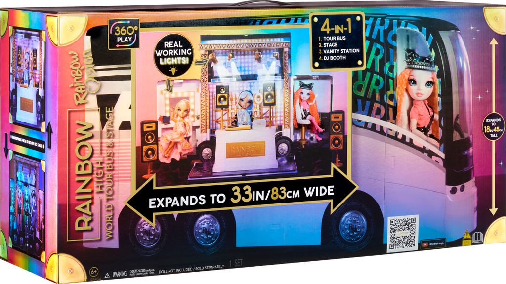 MGA Entertainment Rainbow High Rainbow Vision World Tour Zdjęcie produktu 