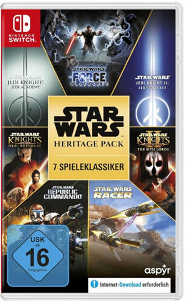 SW Heritage Pack SWITCH Star Wars - Flashpoint AG - (Nintendo Switch / Action)