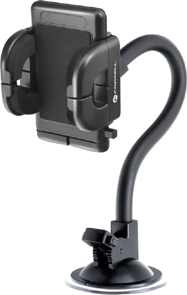 Supporto Auto Forcell Arco 27cm: Ventosa Ultra Tenuta e Braccio XL