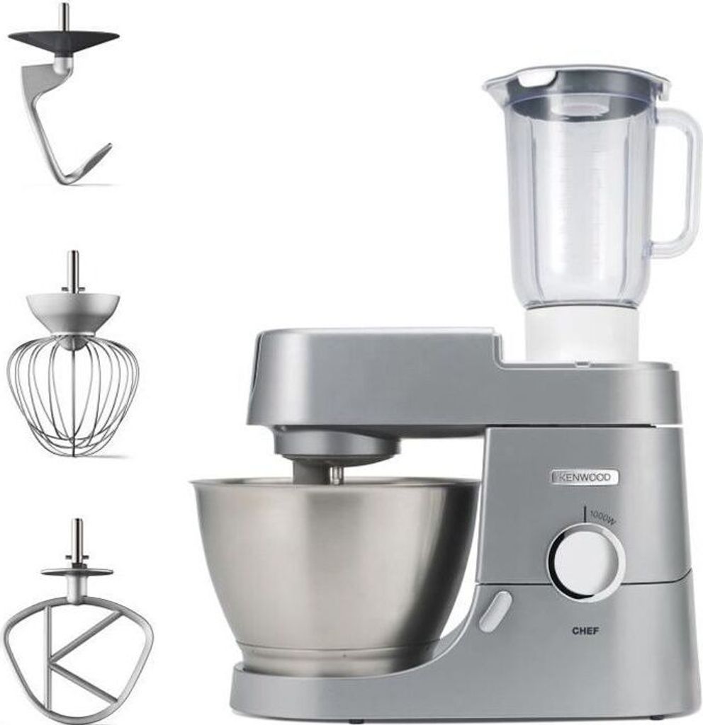 Robot Pâtissier KENWOOD Chef KVC3110S, 1000 W, Kit Image du produit 