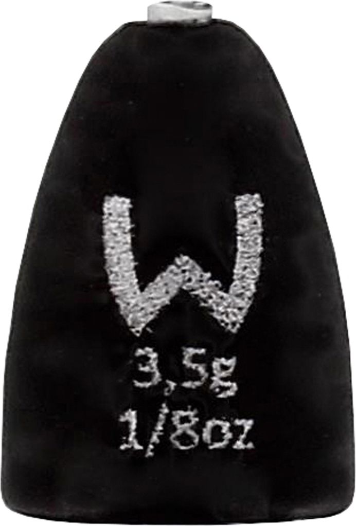 Westin Tungsten Bullet Weights 3,5g Matte Black 5pcs T/C Gewicht