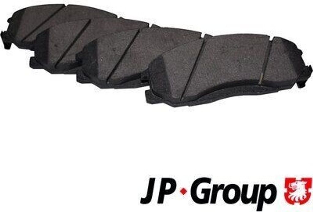 JP GROUP 3563600910 - OE 5810126A10 Bremsbeläge, Vorne für Santa Fe I