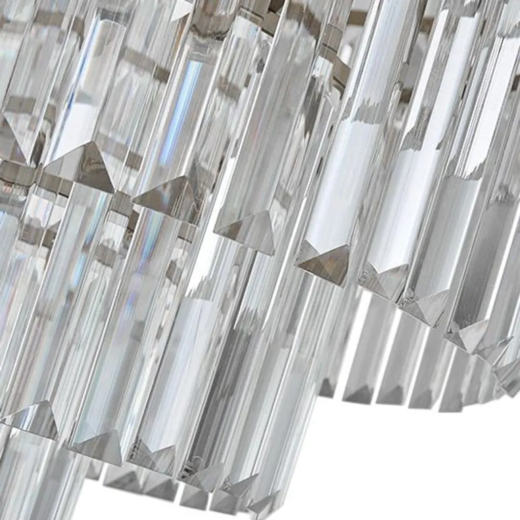 Éclairage de Table Salle à Manger Toolight APP780-7C Verre Transparent - 2