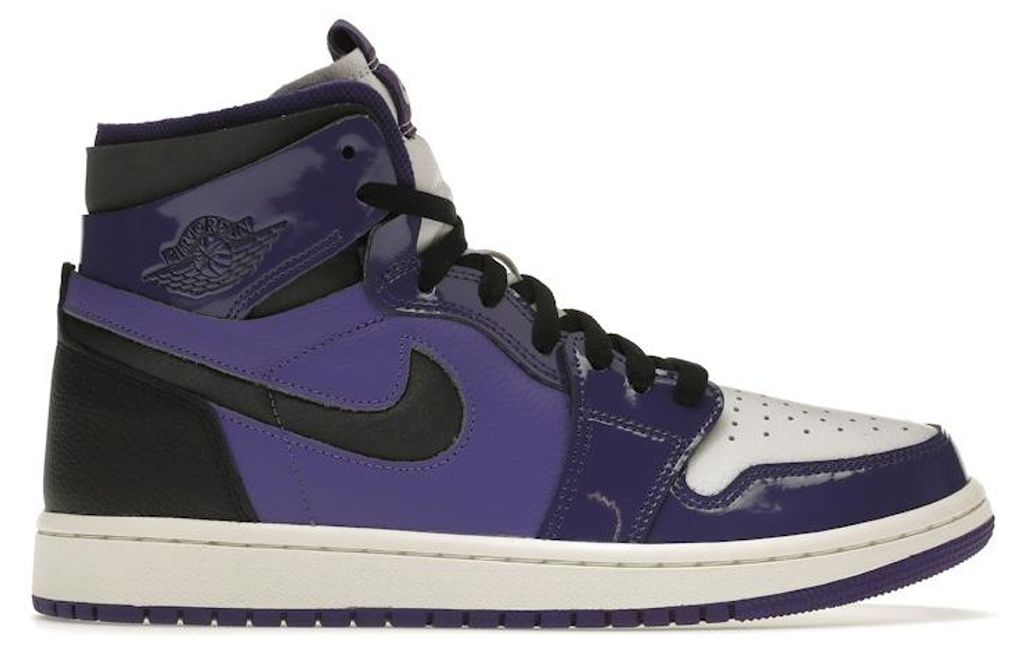 Jordan 1 High Zoom Air CMFT Purple Patent (Women's) - EU Produktbild 