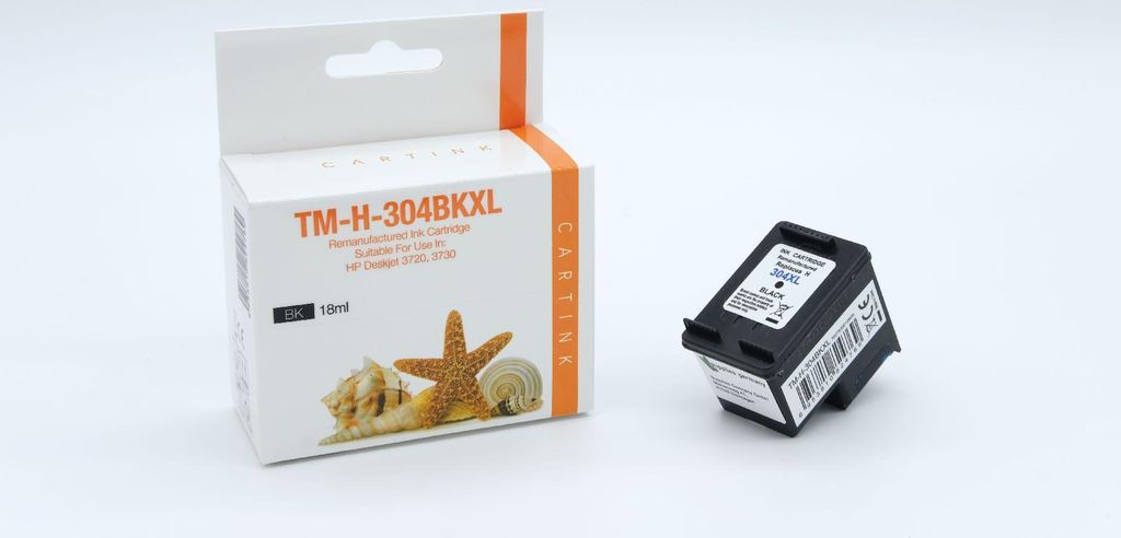 HP 304XL schwarz Refill Tinte Black für HP / N9K08AE / 18ml Druckerpatrone