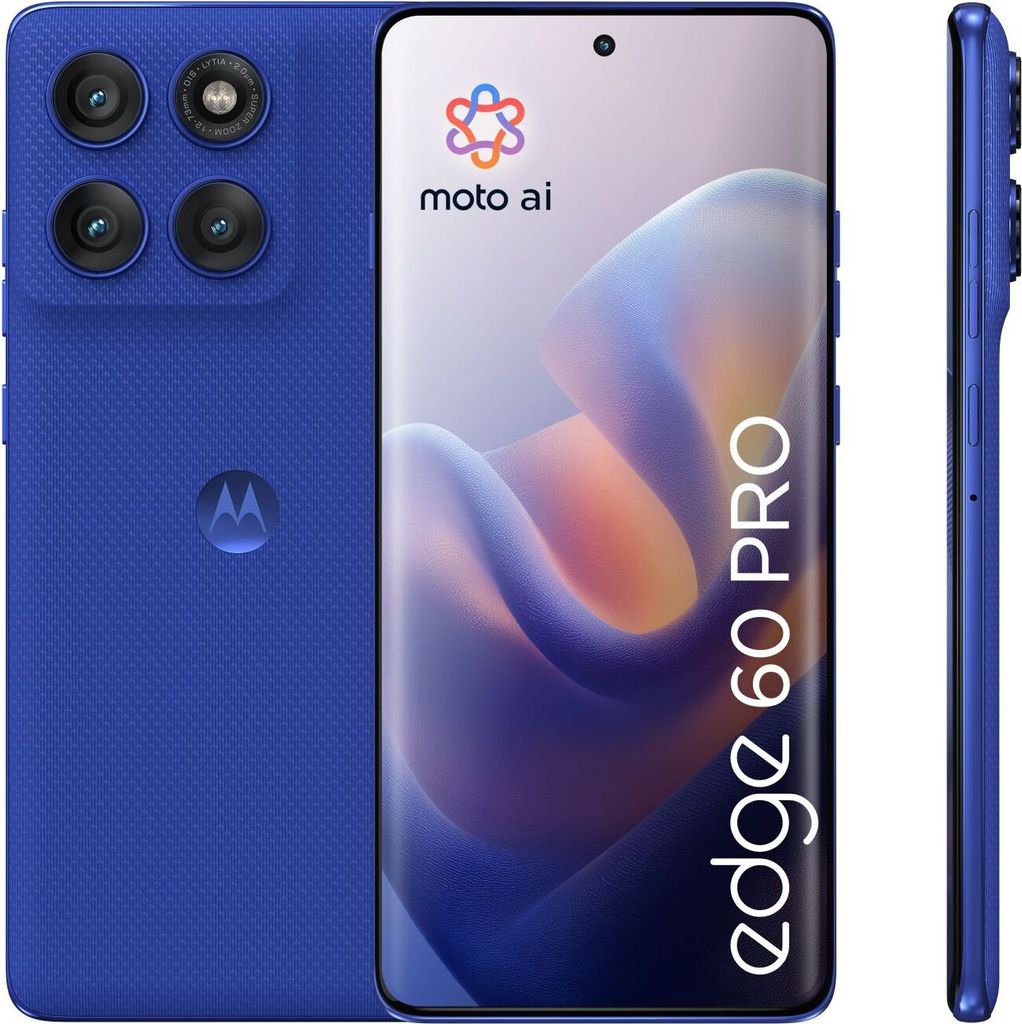 Motorola Edge 60 Pro 512GB Dazzling Blue Produktbild 