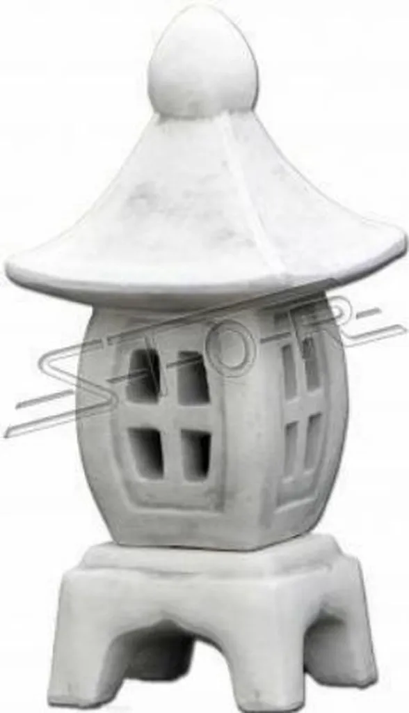 Statue Japonaise pour Bassin et Jardin Zen - Lanterne Décorative Extérieur