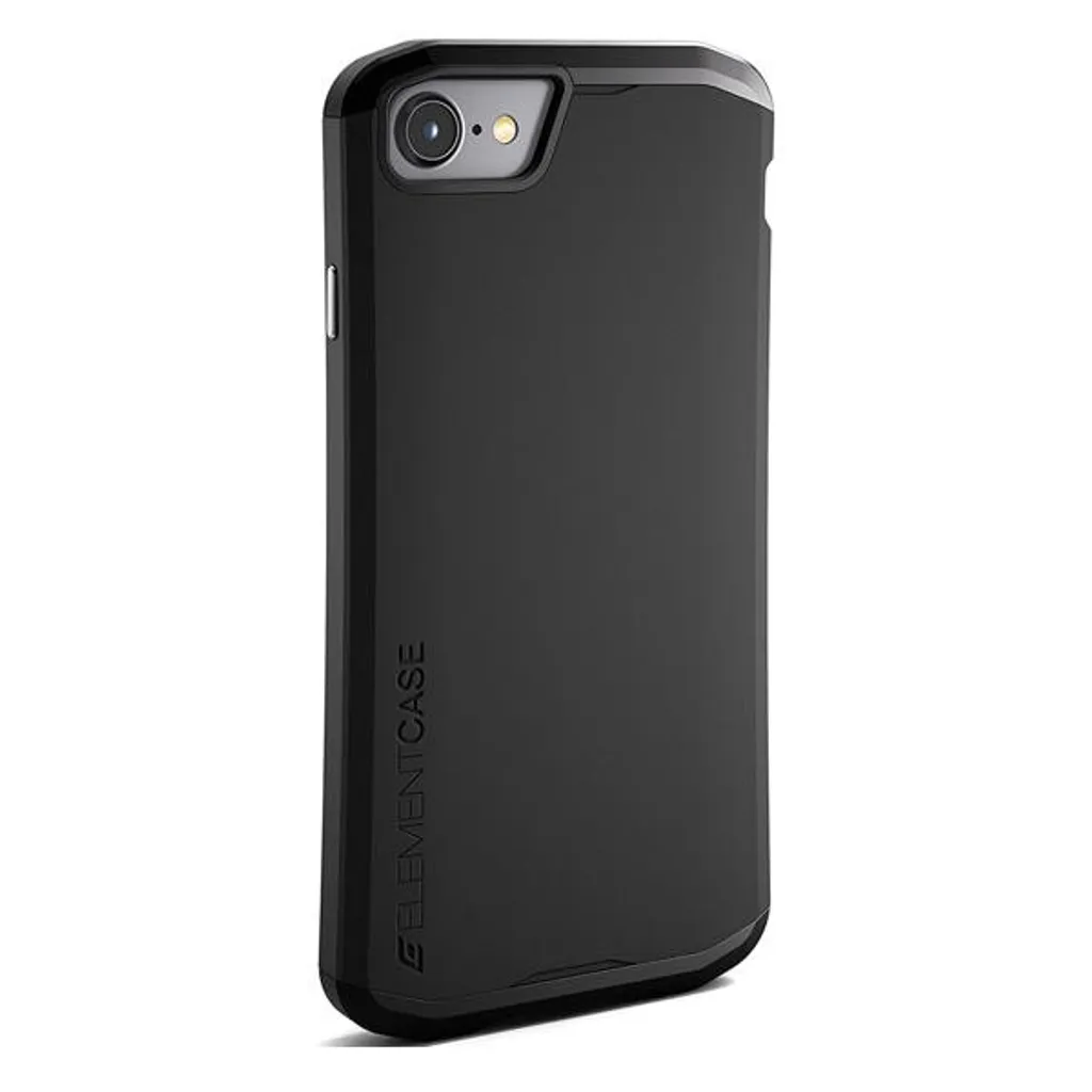 Cover Element Case Aura per iPhone 8 / 7 / SE 2nd Gen - Nero Opaco