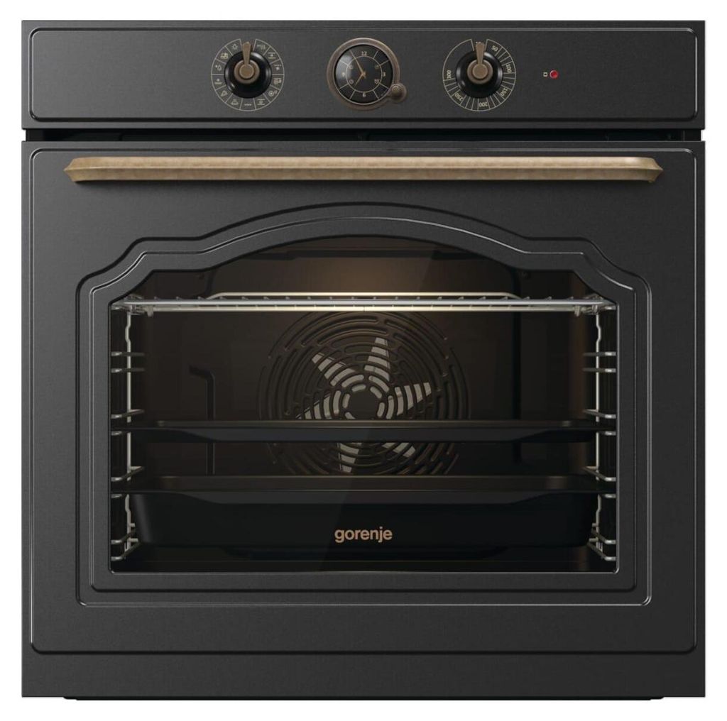 Gorenje BOS67371CLB Backofen Schwarz Produktbild 