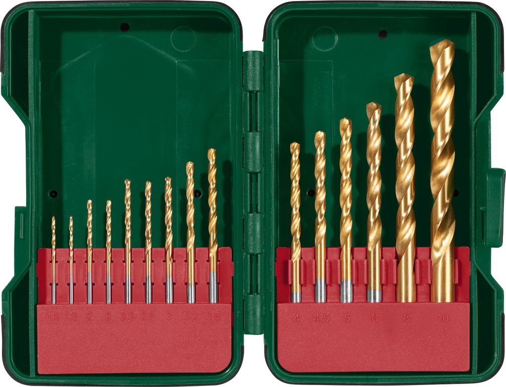 PARKSIDE® Sada vrtáků a bitů PBB 4 C2 (sada vrtáků HSS 15 Obrázek produktu 