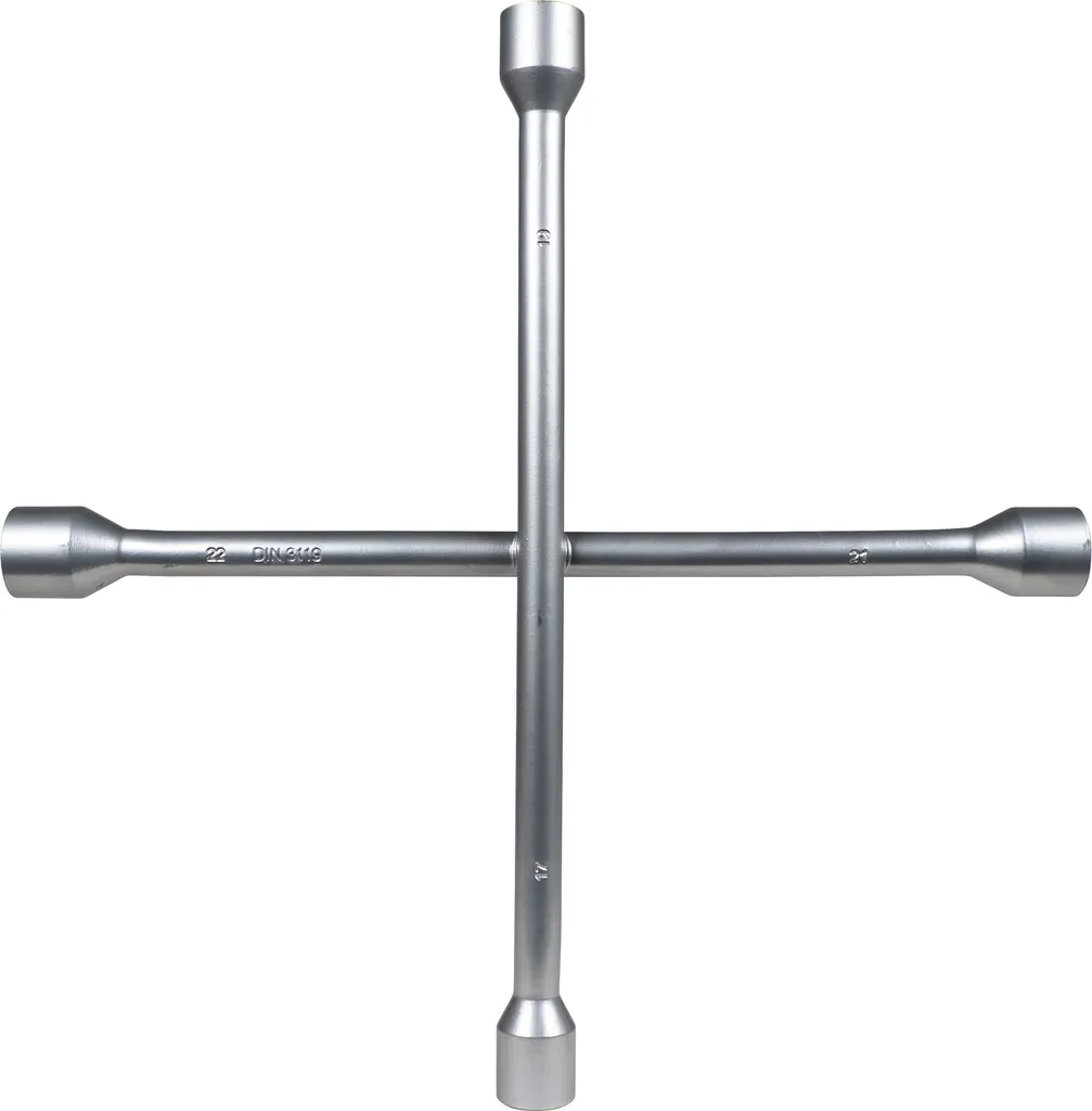 Chiave a Croce Carpoint 17/19/21/22mm - Chiave per Ruote Auto Robusta