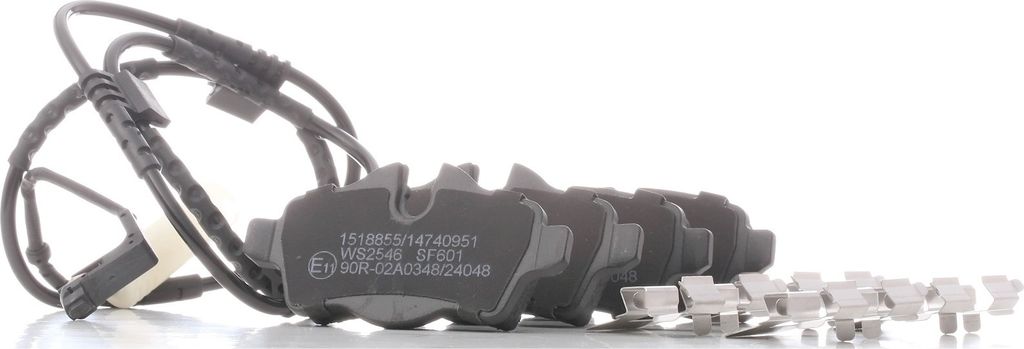 RIDEX 402B1338 - OE 6778327 Bremsbeläge, Hinten für R56, R57, R55, R58, R59