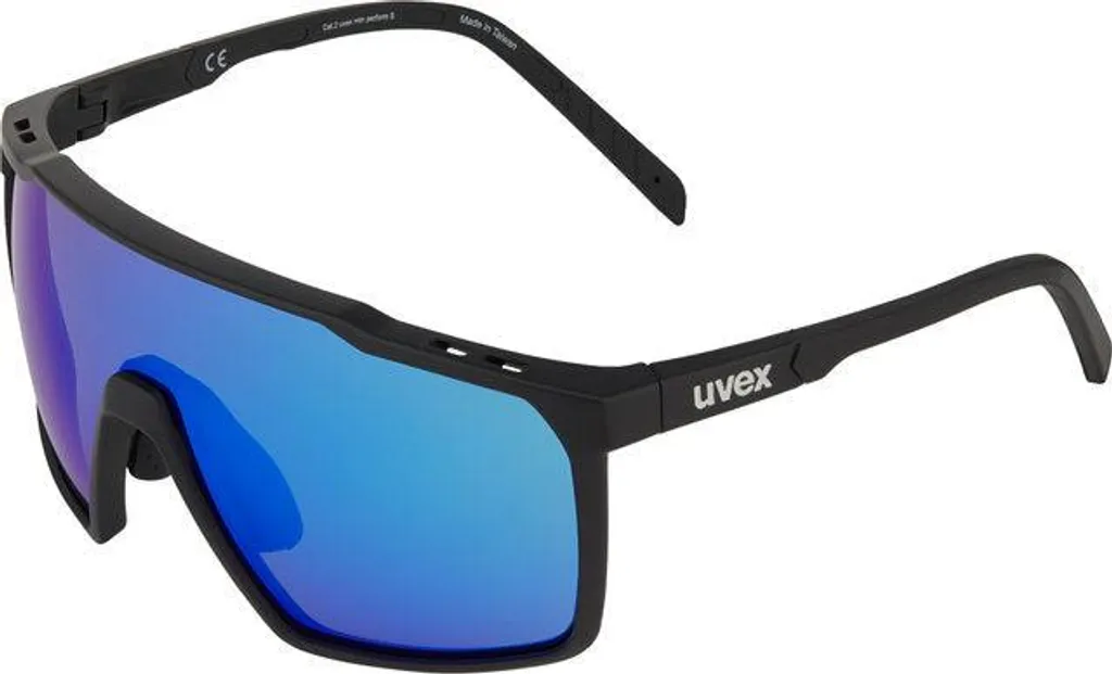 Lunettes de soleil Uvex mtn perform s noir pour randonnée haute montagne