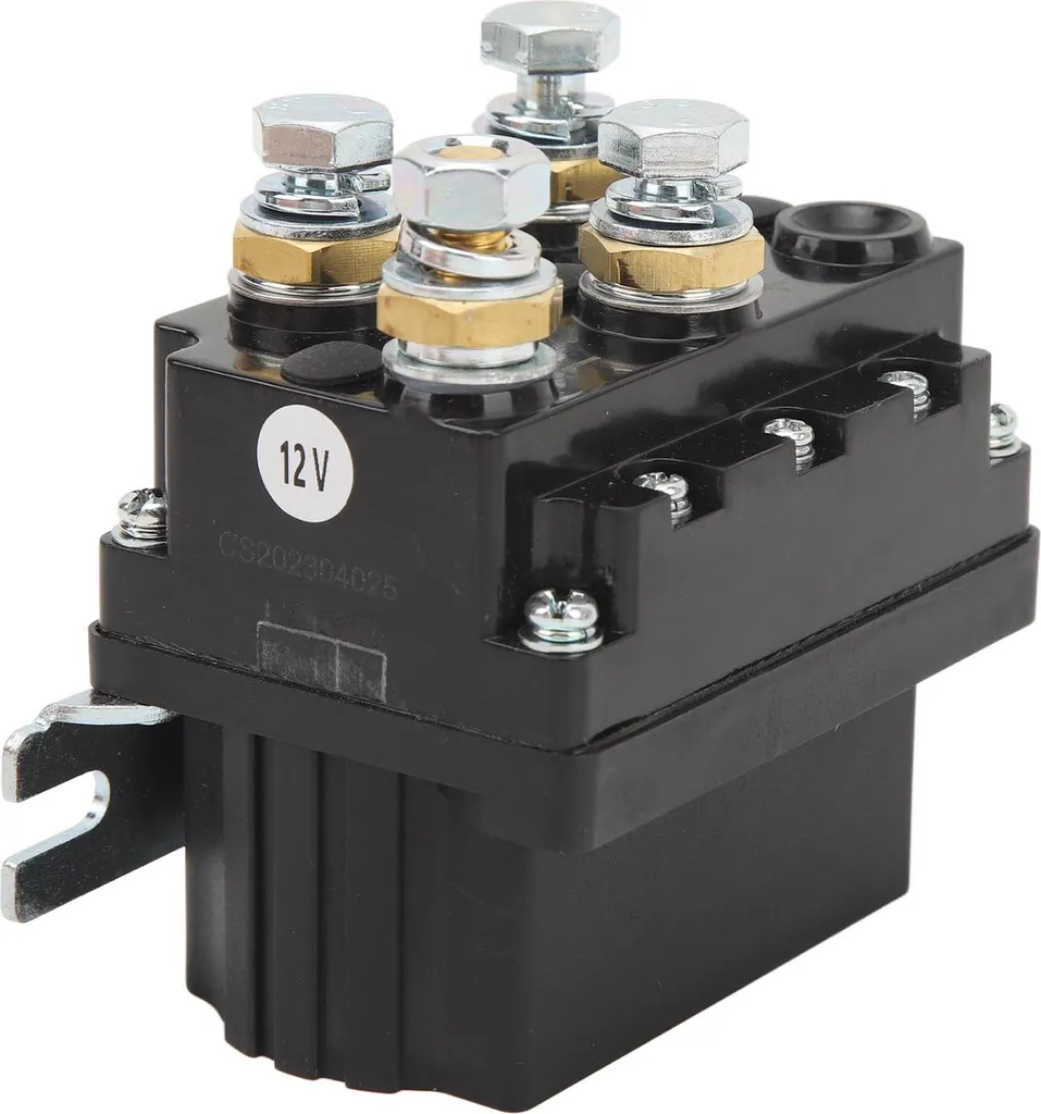 Contacteur de Treuil Électrique 12V 500A Universel pour Remorquage