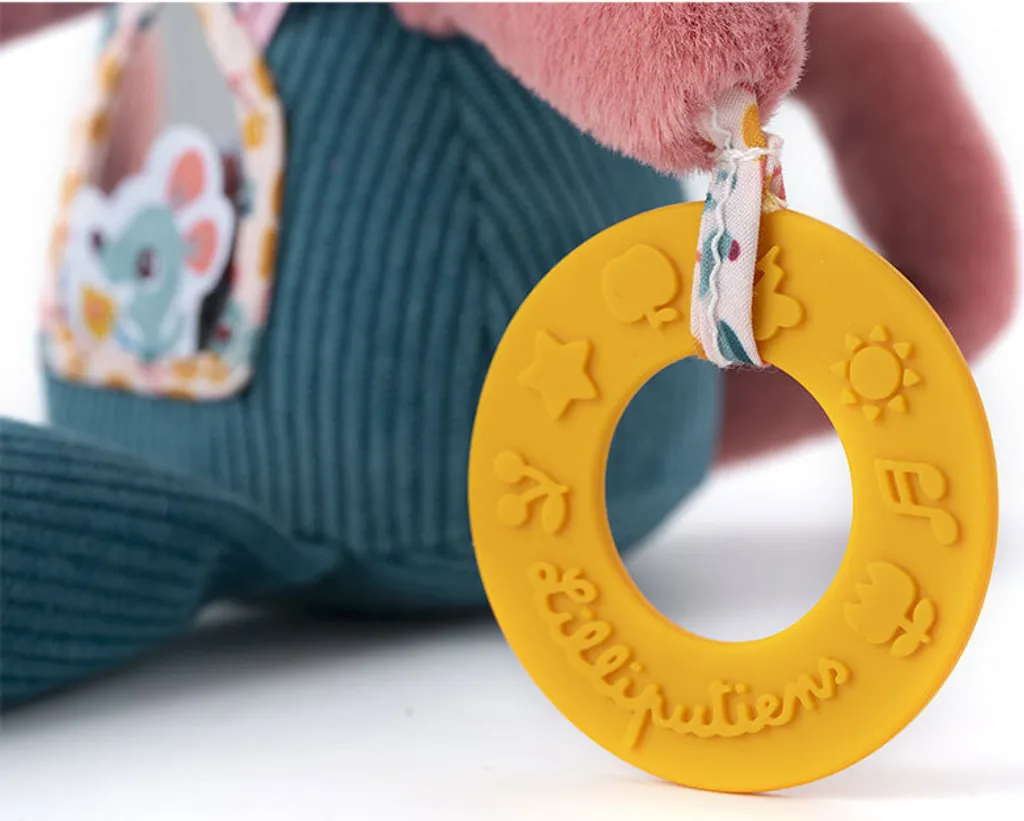 Peluche multi-activités Jeanne le chat : éveil sensoriel complet - 6