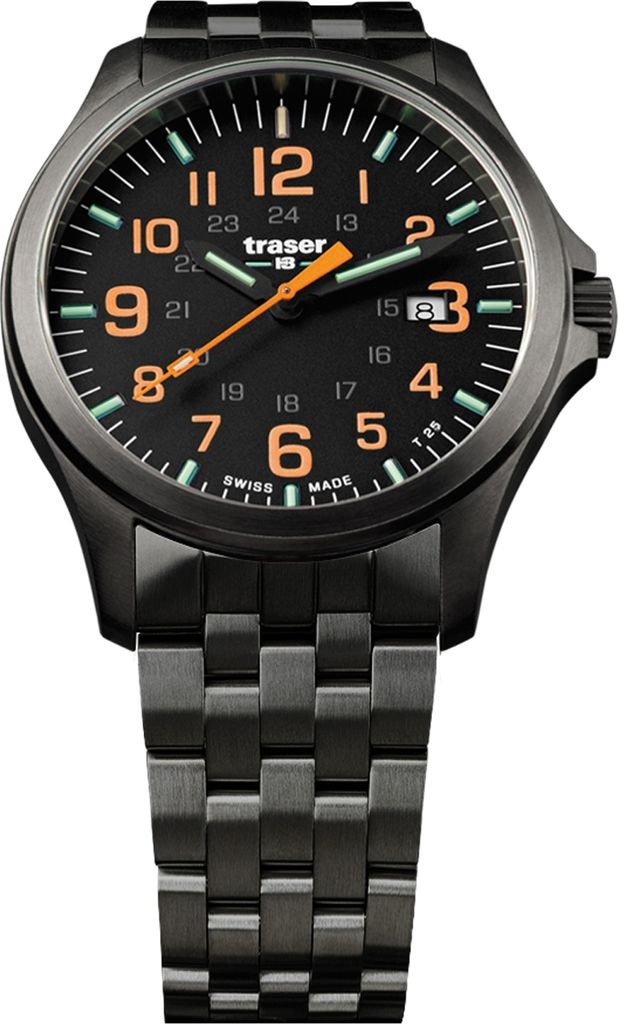 Traser Herrenuhr TS-107870 schwarz