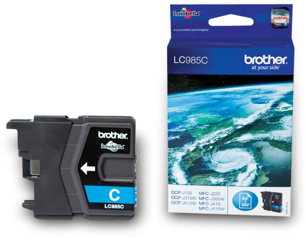 Brother LC985C Druckerpatrone cyan Obrázok produktu 