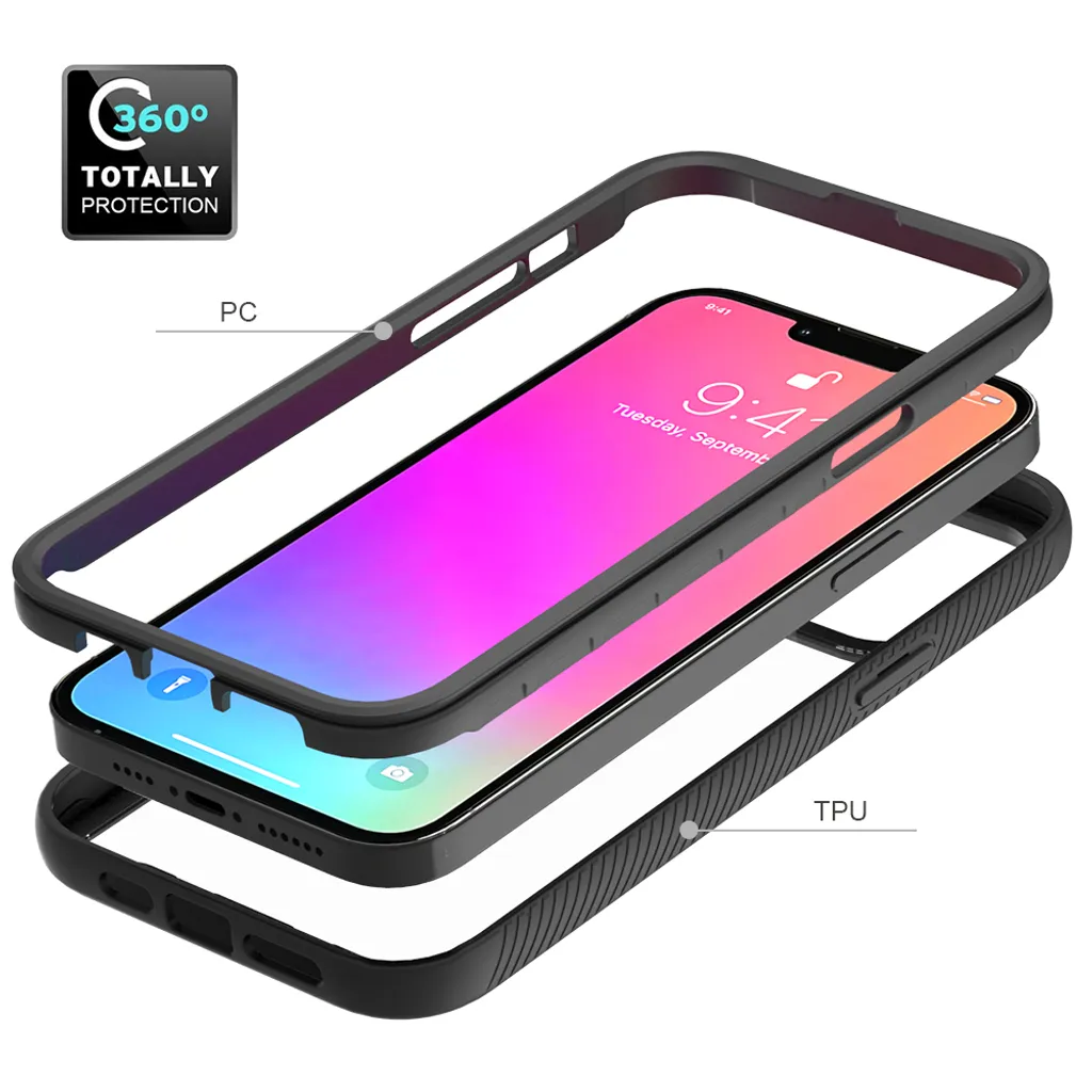 iVoler Cover Trasparente Anti Ingiallimento per iPhone Air, [Antiurto di Grado Militare] HD Chiaro Custodia con Assorbimento degli Urti e Sottile Anti-Graffio Rigida Bumper Case