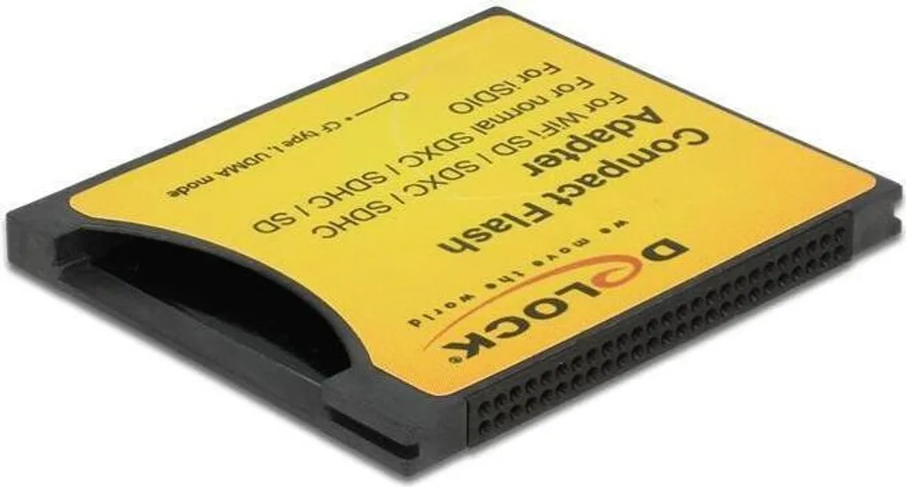 Adattatore SD CompactFlash Delock 62637 - Trasforma la tua SD in CF - 2