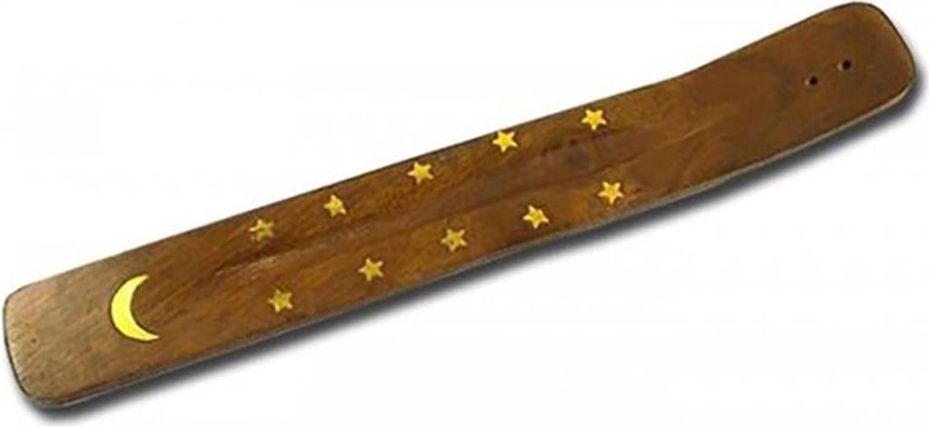 La Casa De Los Aromas Räucherstäbchenhalter Aus Holz Golden Golden One Size
