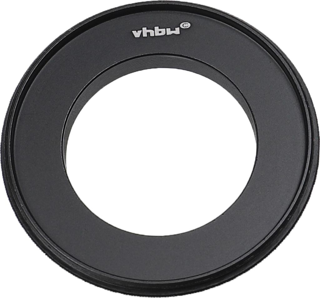 vhbw 58 mm Retroadapter kompatibel mit Olympus OM-D E-M5 Mark II, OM-D E-M5 Mark III, Pen-F Kamera - Umkehrring für 58 mm Objektiv