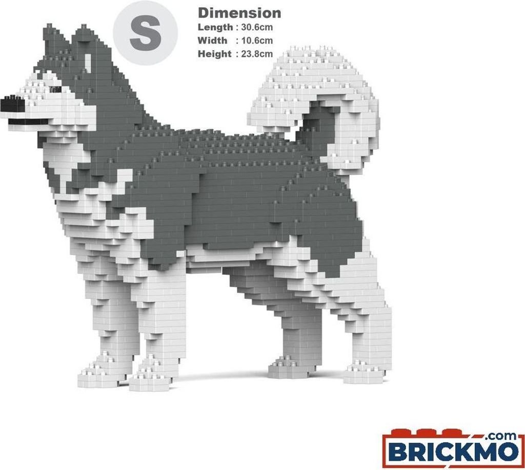 JEKCA Bricks Alaskan Malamute 01-M03 ST19PT51-M03