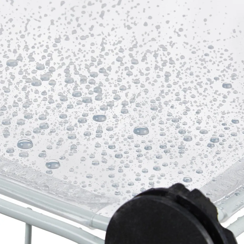 Meuble modulaire 12 pièces transparent en acrylique robuste et empilable