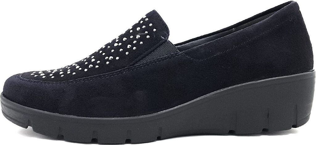 Semler Judith Damenschuhe Halbschuhe Slipper Blau Freizeit, Produktbild 