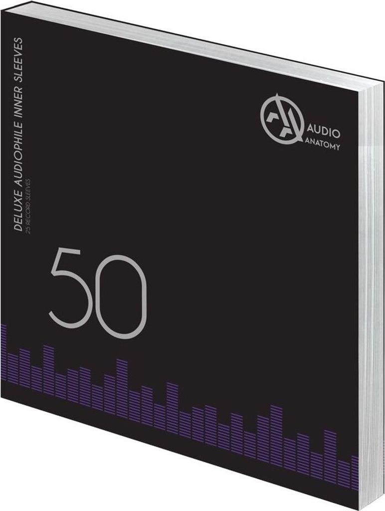Various: 50x 12" Deluxe Audiophile Antistatic Inner Sleeves Obrázok produktu 