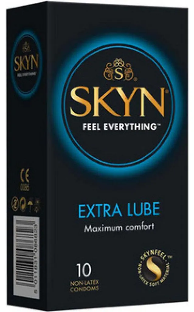 Préservatifs Skyn Extra Lubrifiés Mates - Confort Intense en Boîte de 10