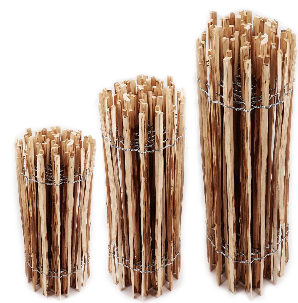 30m Staketenzaun 120cm hoch Lattenabstand 4-6cm Gartenzaun Produktbild 1