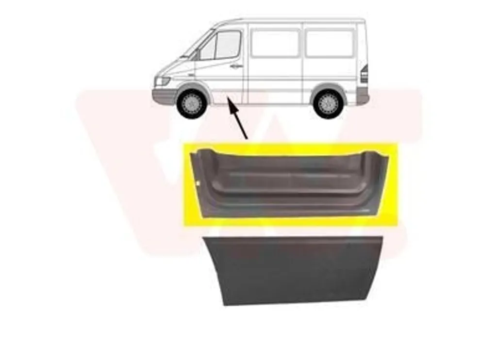 Porte VAN WEZEL 3075272 : Finissez-en avec la rouille sur votre Sprinter