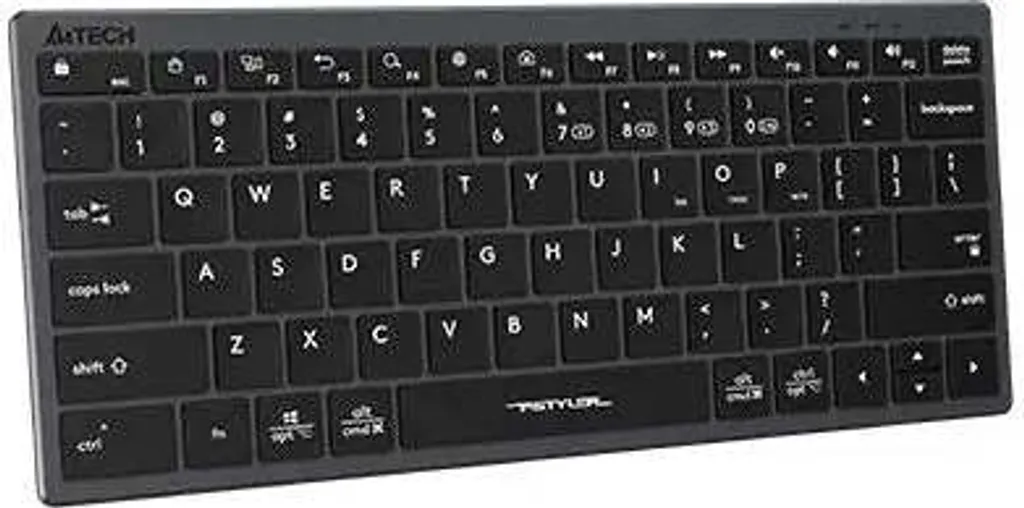 Clavier compact A4TECH FBX51C FStyler, connexion USB-C et Bluetooth - 5