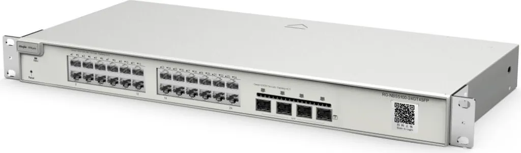 Commutateur Réseau Manageable 24 Ports Gigabit avec Uplink SFP Reyee