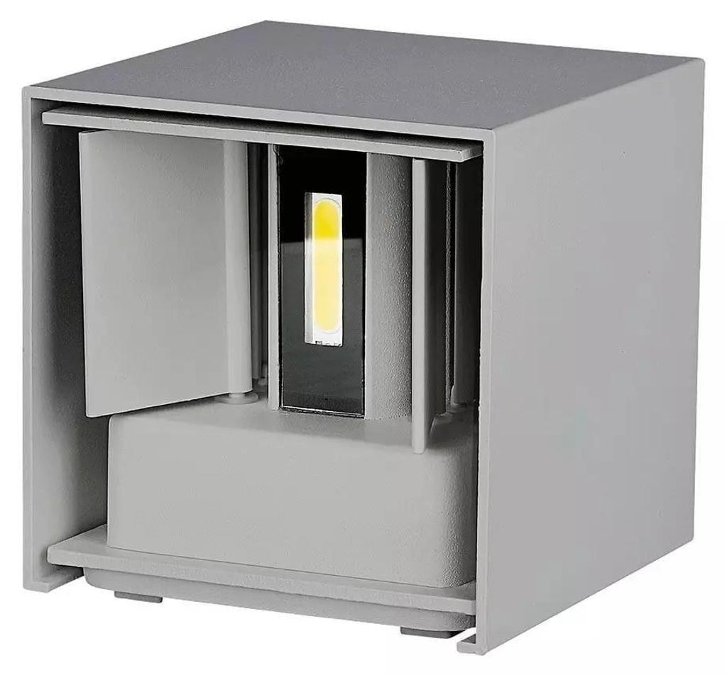 V-TAC VT-759, Wandbeleuchtung für den Außenbereich, Grau, Produktbild 