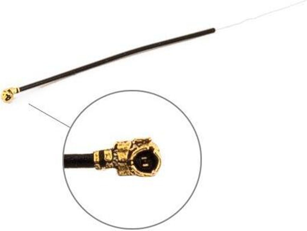 Pigtail U.FL/IPEX 1.13mm, 60mm, 30mm abisoliert, 50 Ohm