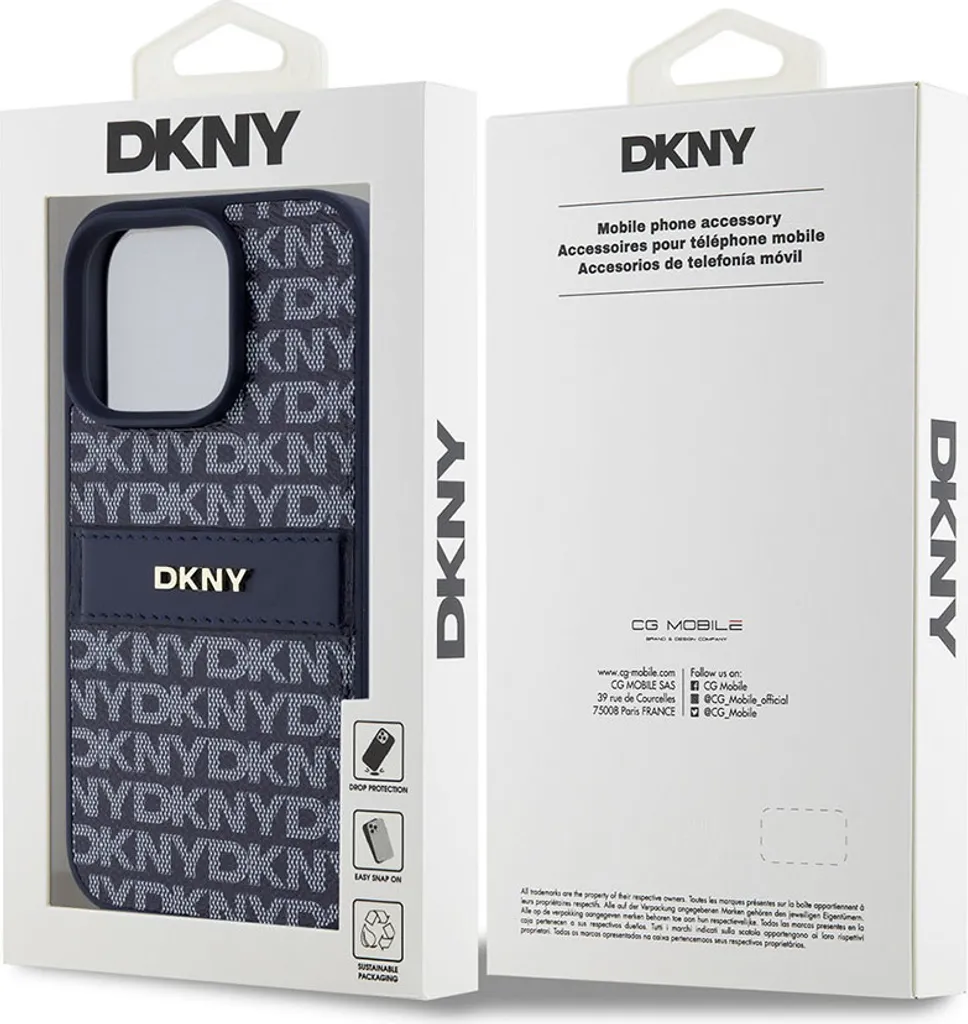 Coque iPhone 16 Pro Max DKNY anti-rayures pour protéger avec style