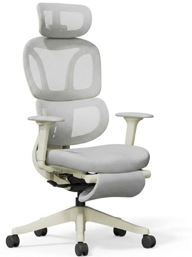 Ergonomická kancelářská židle BS5WG-M2, s opěrkou nohou, Obrázek produktu 