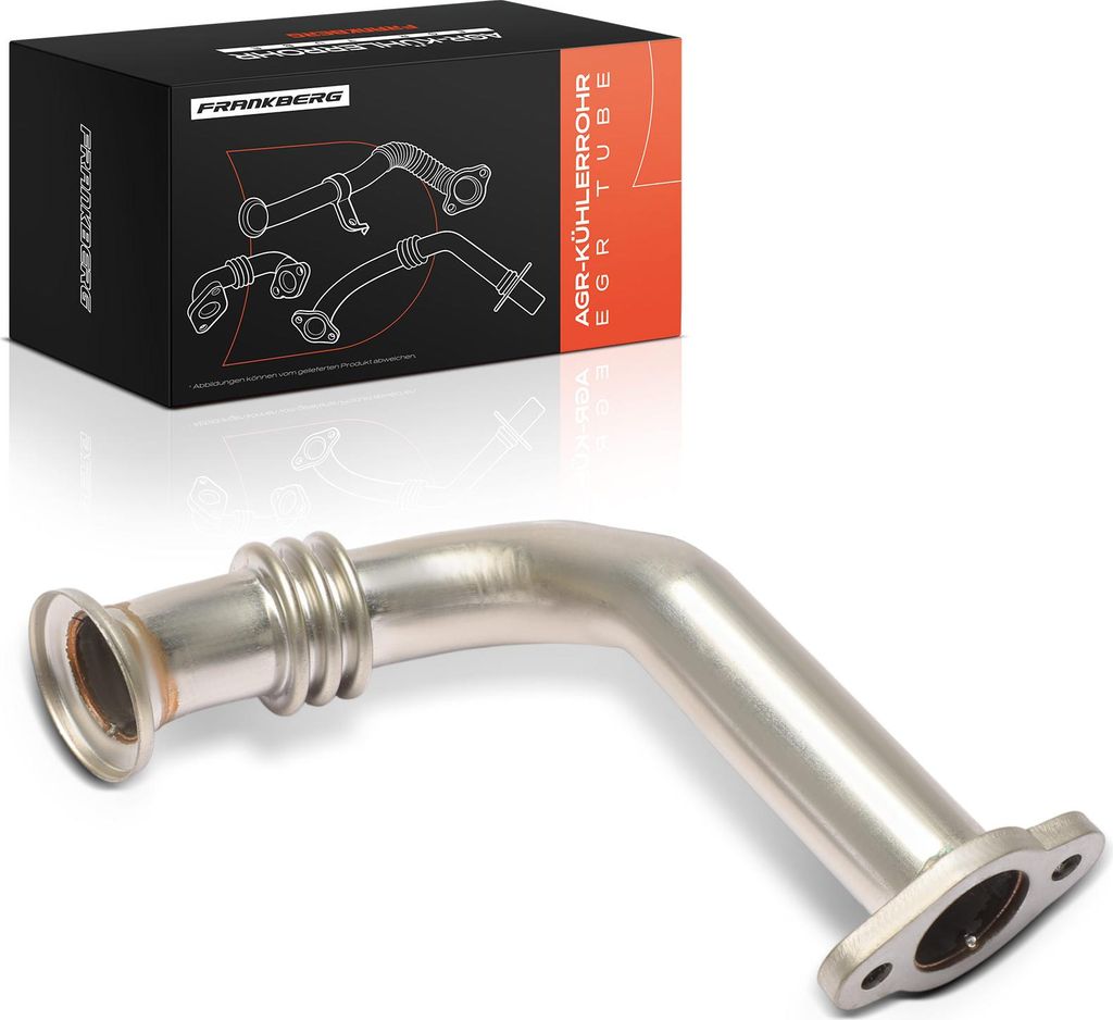 Frankberg 1x Rohrleitung AGR-Ventil Hinterachse Links Rechts für Seat Ibiza IV Ibiza IV Sportcoupe Ibiza IV ST Skoda Fabia II 2009-2015