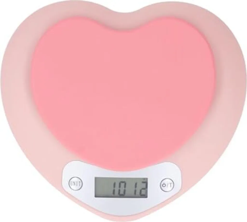 Bilancia Digitale a Cuore 5kg USB - Bilancia Pasticceria Precisione 1g