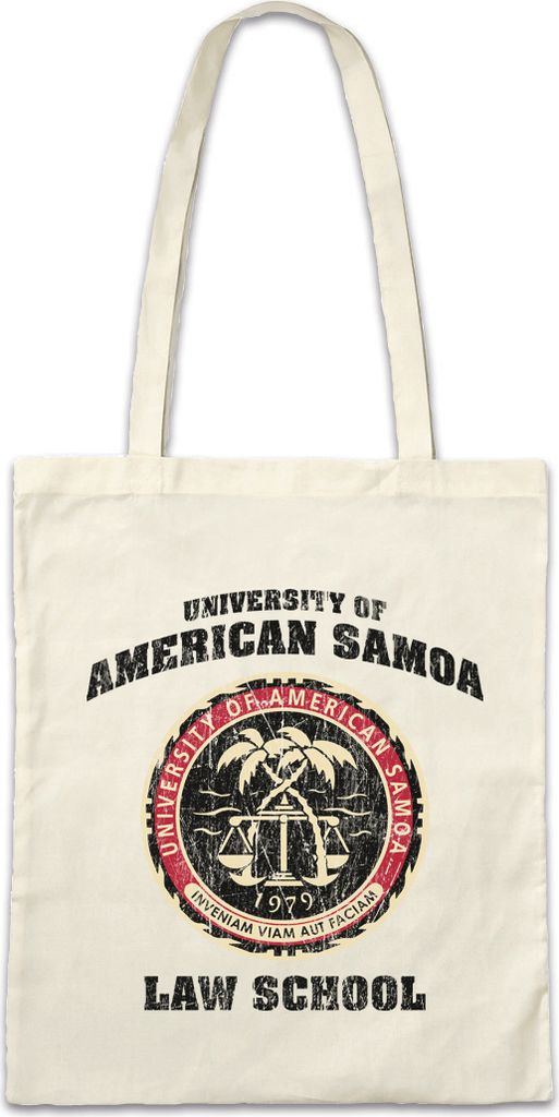 Urban Backwoods University of American Samoa, Stofftasche, Farbe: Beige